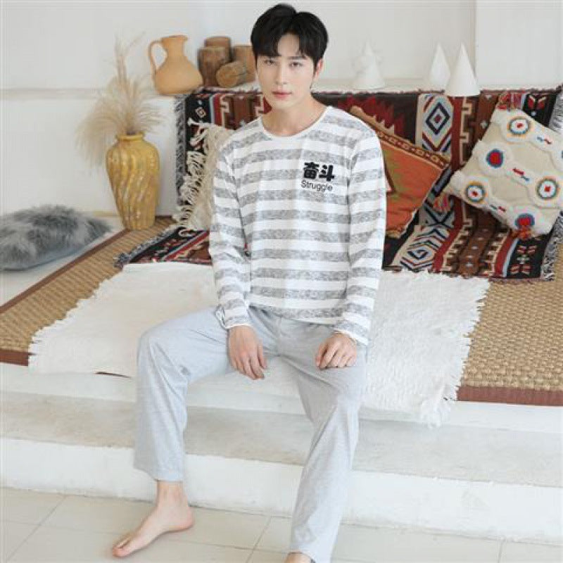 Women Men Pajama Sleepwear Long Sleeve