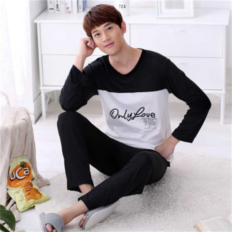 Women Men Pajama Sleepwear Long Sleeve