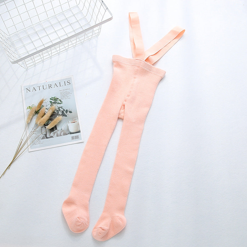 Baby crawling cross overalls