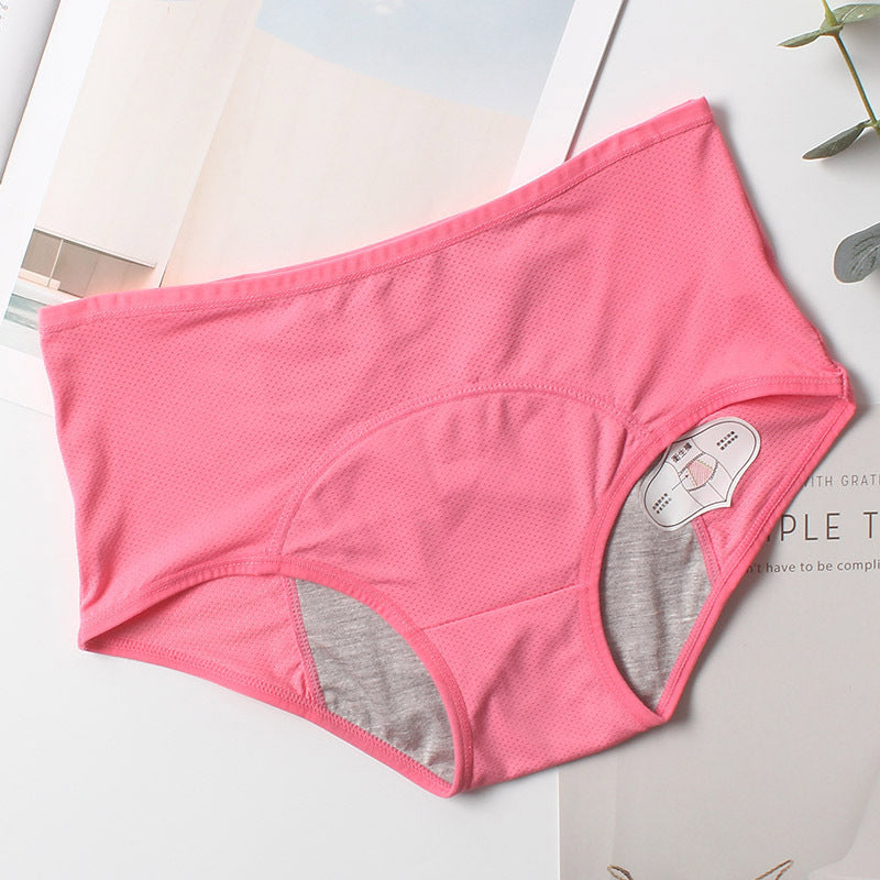 Sanitary Pants Breathable High Waist Female