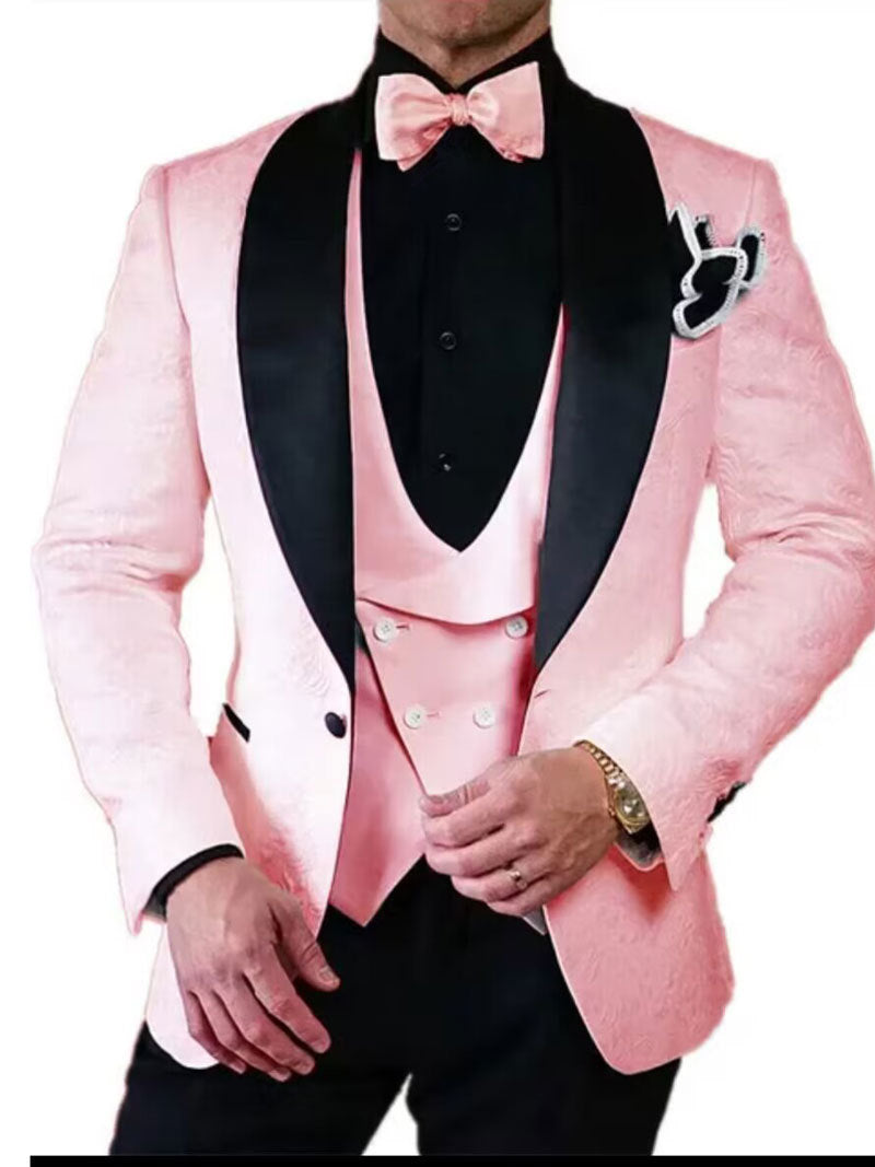 Men's Three-piece Suit Slim-fit Business Suit