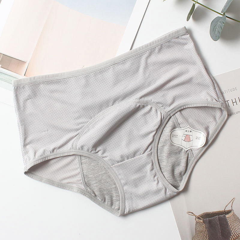 Sanitary Pants Breathable High Waist Female