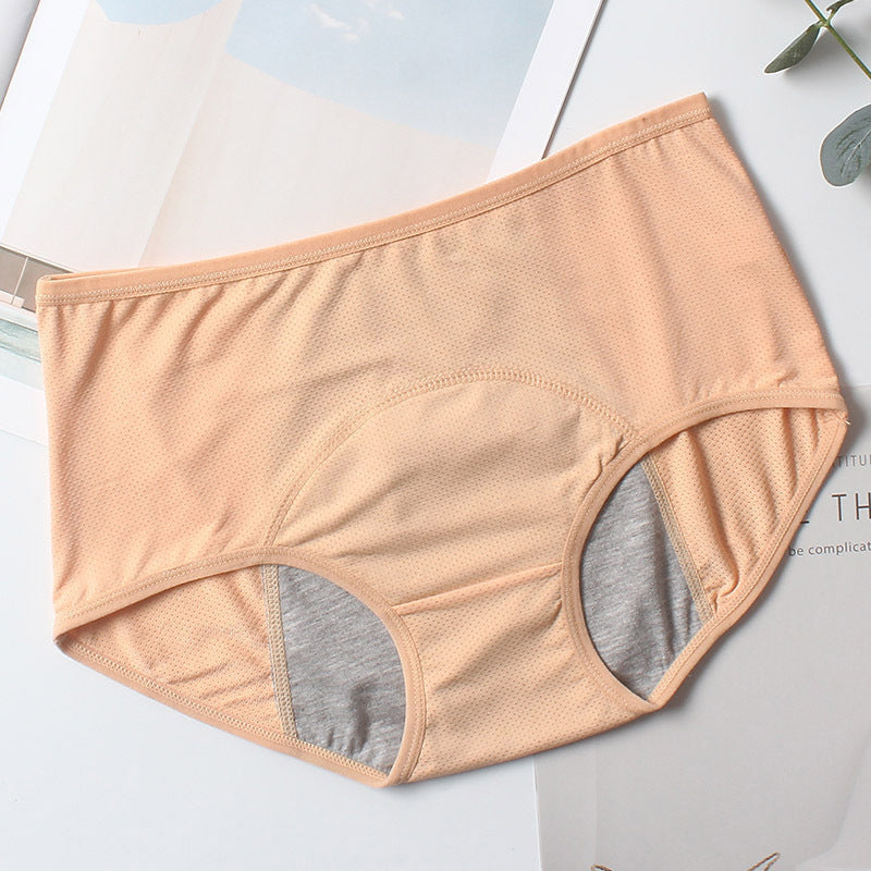 Sanitary Pants Breathable High Waist Female