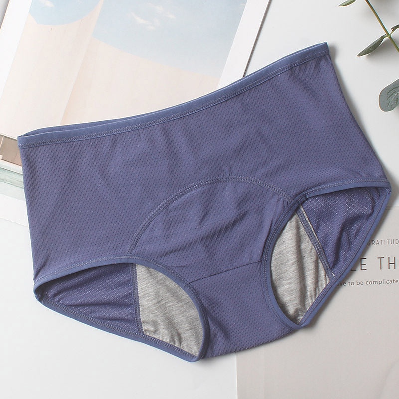 Sanitary Pants Breathable High Waist Female